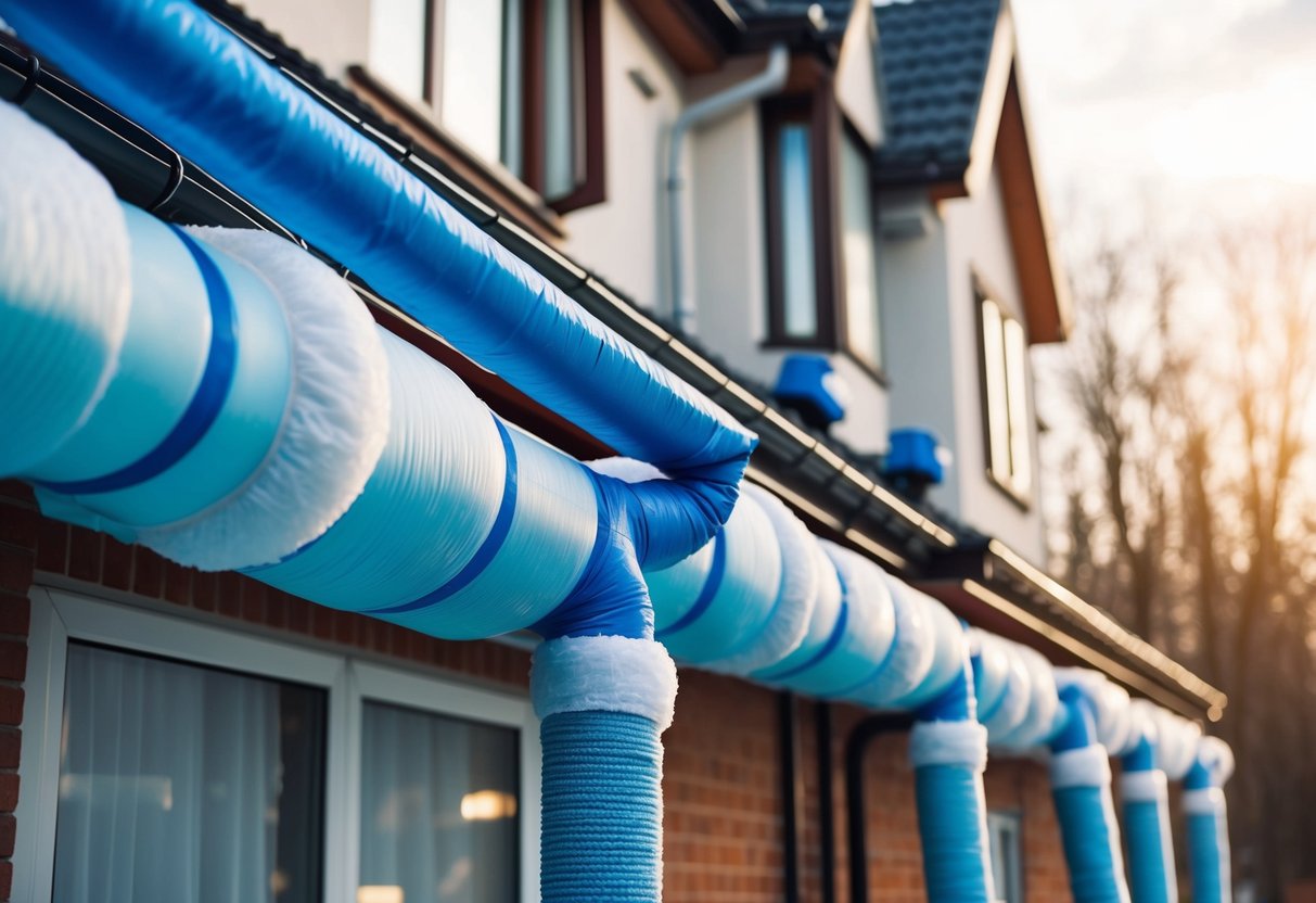 How to Insulate Outside Water Pipes from Freezing